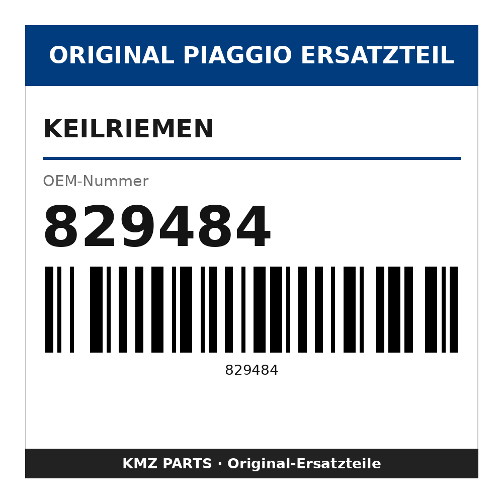 Piaggio Keilriemen 829484
