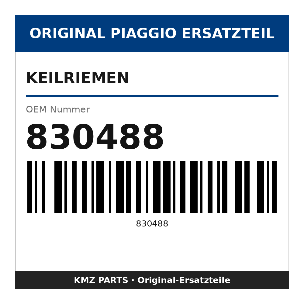 Piaggio Keilriemen 830488