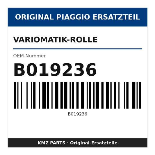 Piaggio Variomatik-Rolle B019236