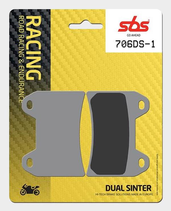 SBS Racing Bremsbeläge 706DS-1 DualSinter