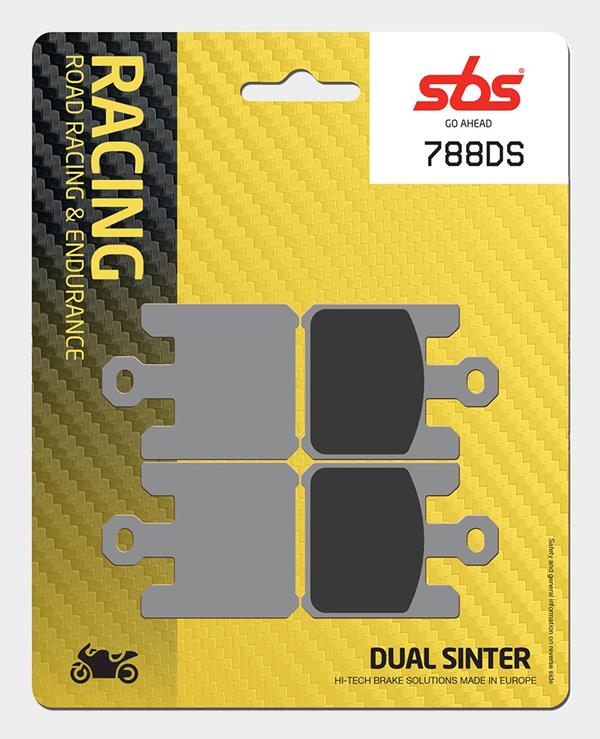 SBS Racing Bremsbeläge 788DS-1 DualSinter passend für Kawasaki