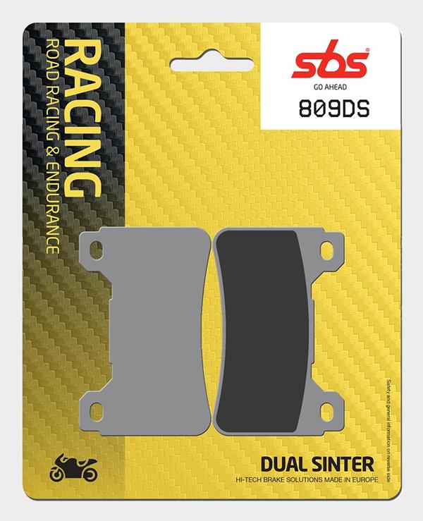 SBS Racing Bremsbeläge 809DS-2 DualSinter