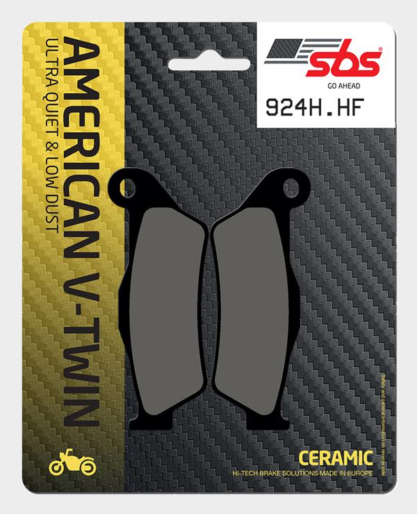 SBS Bremsbeläge 924H.HF Ceramic passend für Harley-Davidson