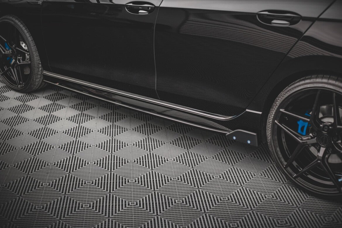 Seitenschweller Ansatz (Paar) + Flaps V.2 passend für VW Golf R Mk8