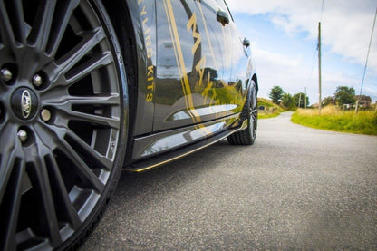 Seitenschweller Ansatz (Paar) passend für Aero Ford Focus RS Mk3