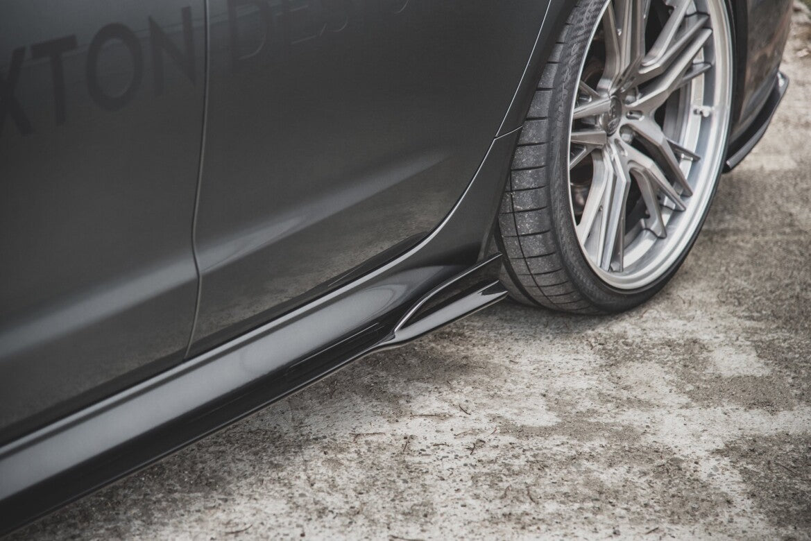 Seitenschweller Ansatz (Paar) passend für Audi A6 / A6 C7 S-line/ S6 C7 FL