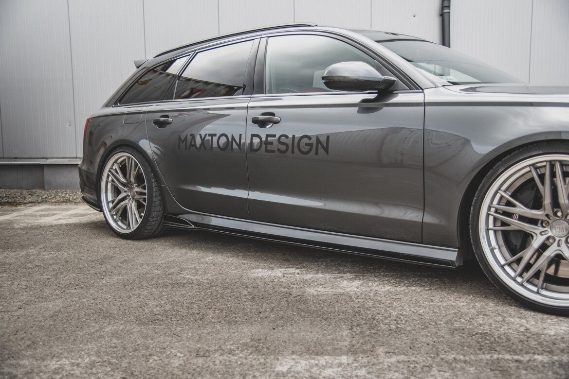 Seitenschweller Ansatz (Paar) passend für Audi A6 / A6 C7 S-line/ S6 C7 FL
