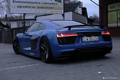 Seitenschweller Ansatz (Paar) passend für Audi R8 Mk.2 schwarz Hochglanz