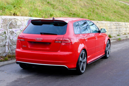 Seitenschweller Ansatz (Paar) passend für Audi S3 8P / S3 8P FL / RS3 8P schwarz Hochglanz