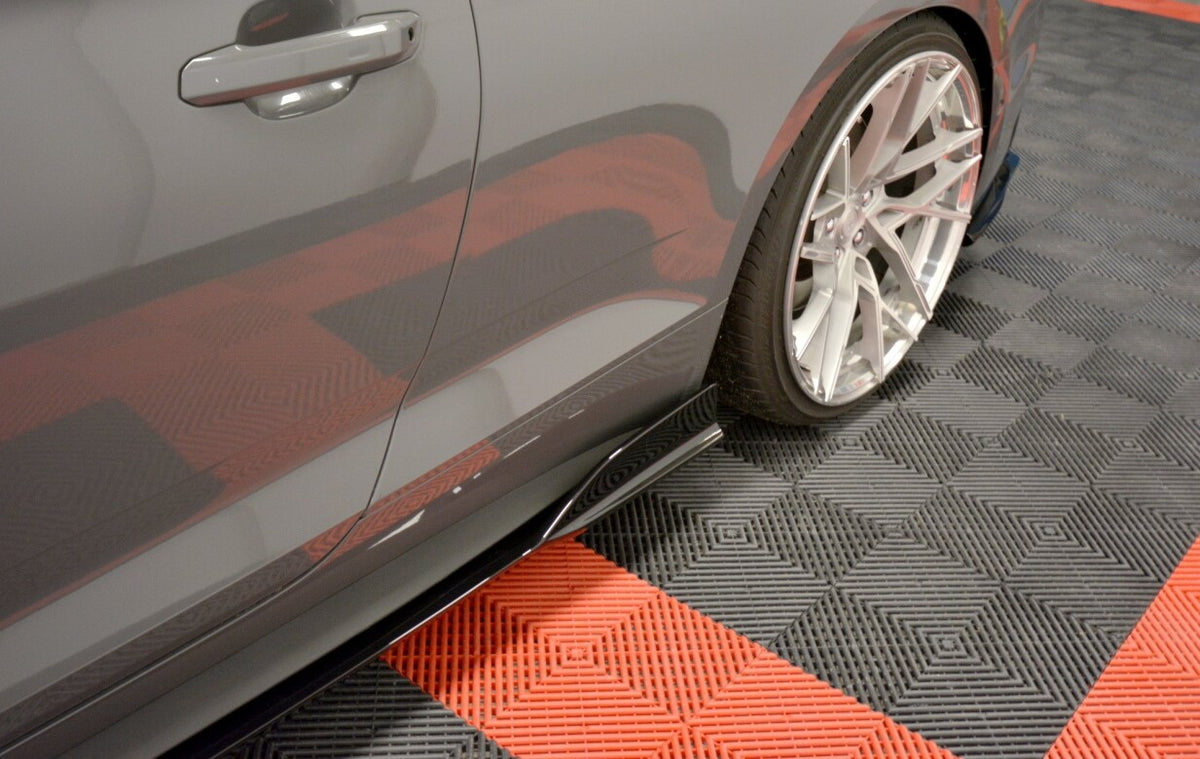Seitenschweller Ansatz (Paar) passend für Audi S5 / A5 S-Line F5 Coupe