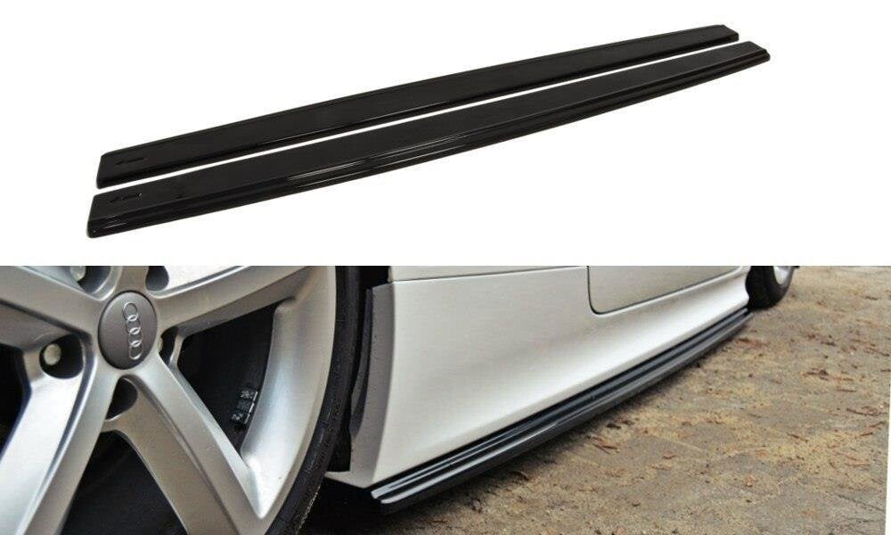 Seitenschweller Ansatz (Paar) passend für Audi TT RS 8J Carbon Look