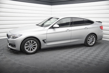 Seitenschweller Ansatz (Paar) passend für BMW 3er GT F34 schwarz Hochglanz