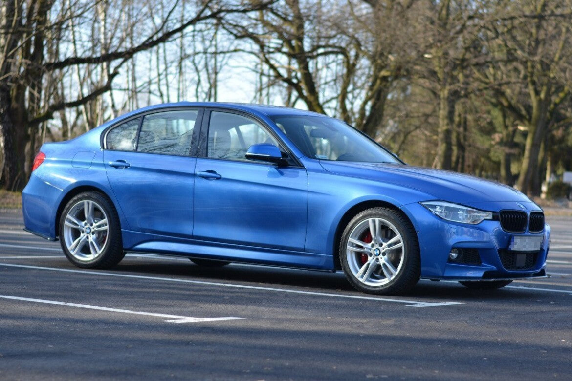Seitenschweller Ansatz (Paar) passend für BMW 3er M-Paket F30 / F30 FL schwarz Hochglanz
