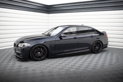 Seitenschweller Ansatz (Paar) passend für BMW 5er F10/ F11 M-POWER/ M Paket schwarz Hochglanz