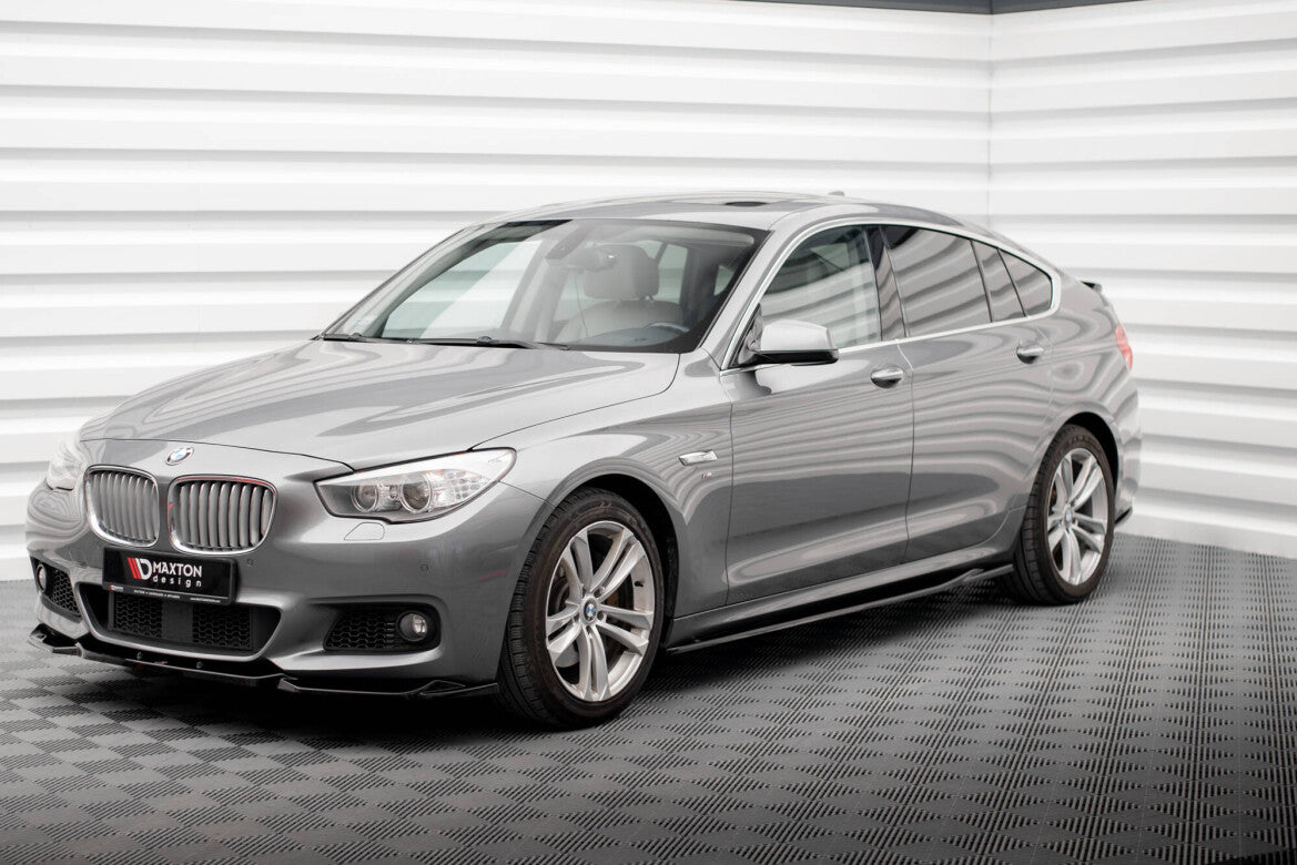 Seitenschweller Ansatz (Paar) passend für BMW 5er GT M-Paket F07 schwarz Hochglanz