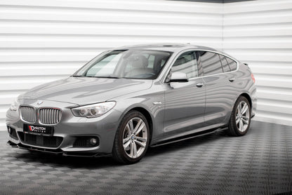 Seitenschweller Ansatz (Paar) passend für BMW 5er GT M-Paket F07 schwarz Hochglanz