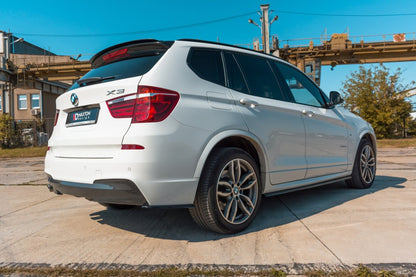 Seitenschweller Ansatz (Paar) passend für BMW X3 M-Paket F25 FL schwarz Hochglanz