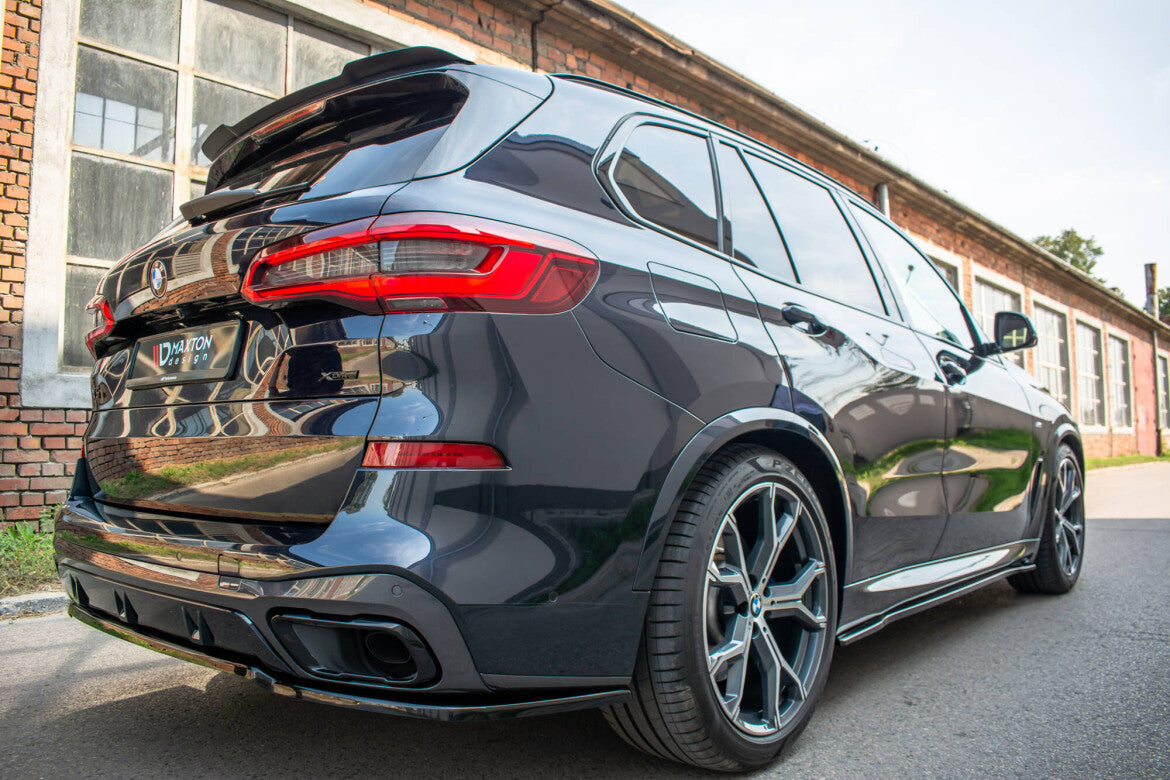 Seitenschweller Ansatz (Paar) passend für BMW X5 G05 M Paket schwarz Hochglanz