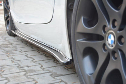 Seitenschweller Ansatz (Paar) passend für BMW Z4 E85 / E86 schwarz Hochglanz