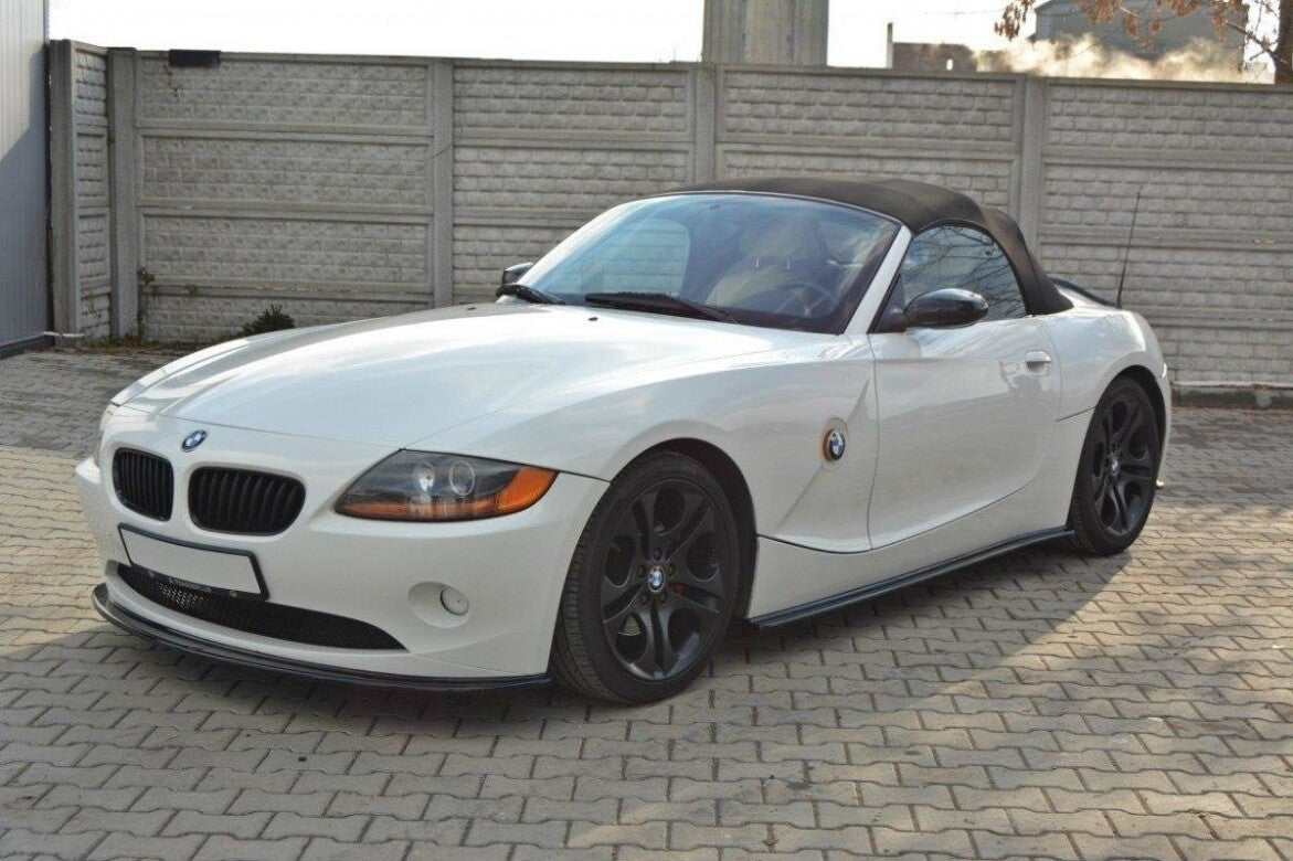 Seitenschweller Ansatz (Paar) passend für BMW Z4 E85 / E86 schwarz Hochglanz