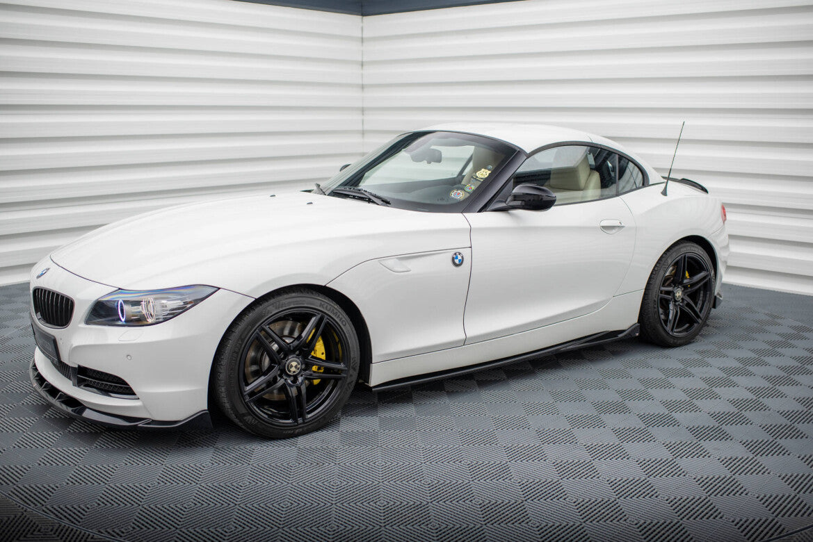 Seitenschweller Ansatz (Paar) passend für BMW Z4 E89 schwarz Hochglanz
