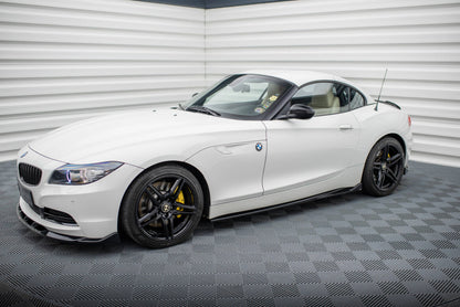 Seitenschweller Ansatz (Paar) passend für BMW Z4 E89 schwarz Hochglanz