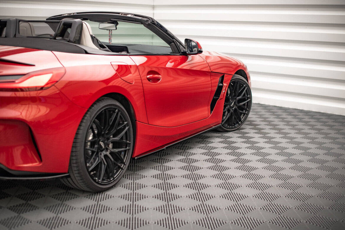 Seitenschweller Ansatz (Paar) passend für BMW Z4 M-Paket G29 schwarz Hochglanz