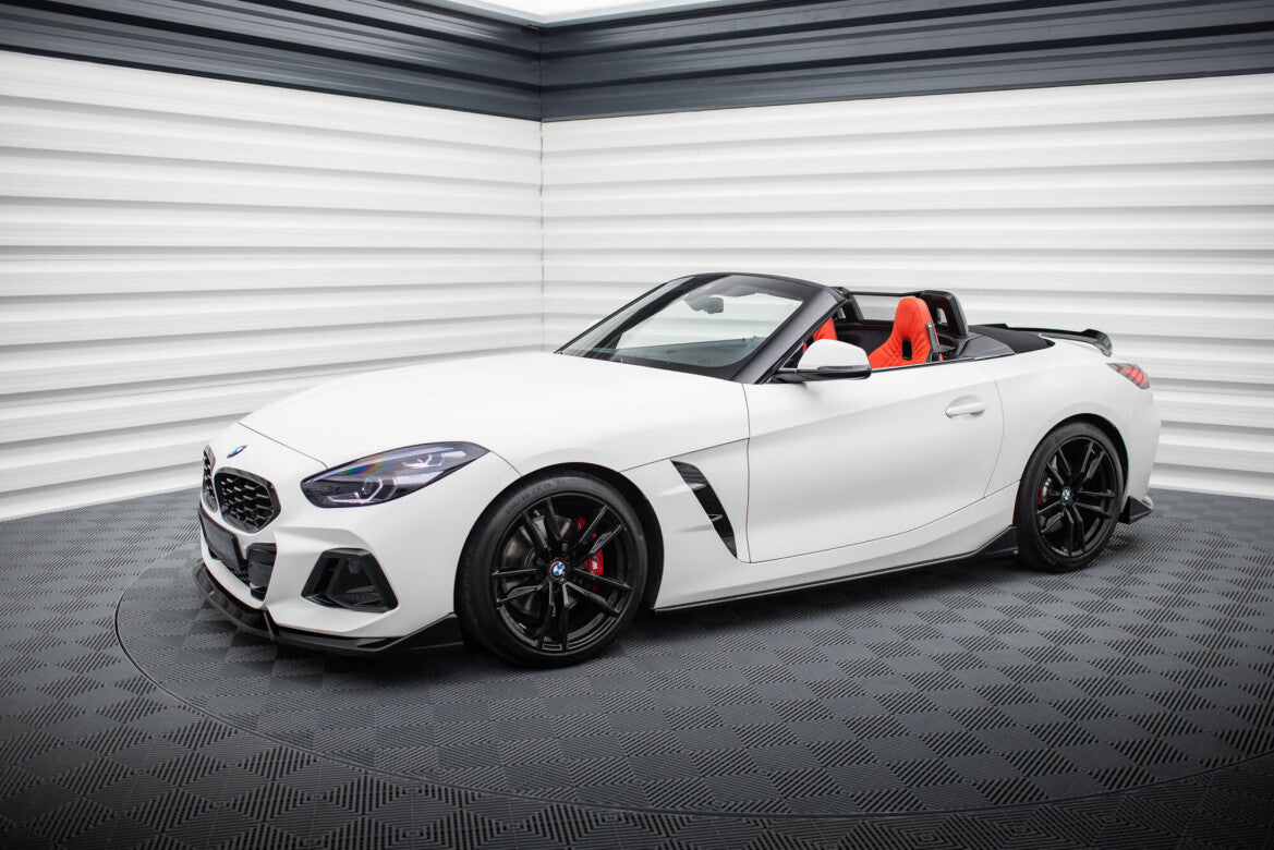 Seitenschweller Ansatz (Paar) passend für BMW Z4 M40i / M-Paket G29 FL schwarz Hochglanz