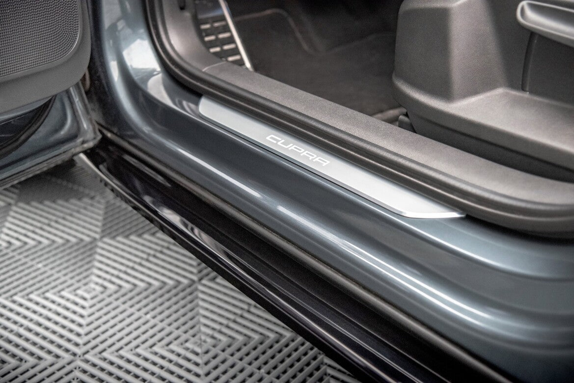 Seitenschweller Ansatz (Paar) passend für CUPRA Ateca Mk1 / Mk1 FL schwarz Hochglanz
