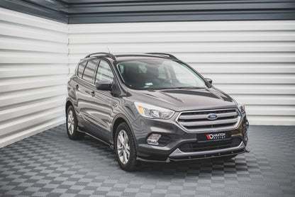 Seitenschweller Ansatz (Paar) passend für Ford Escape Mk3 schwarz Hochglanz
