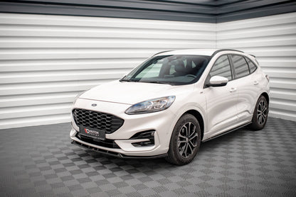 Seitenschweller Ansatz (Paar) passend für Ford Kuga ST-Line Mk3 schwarz Hochglanz