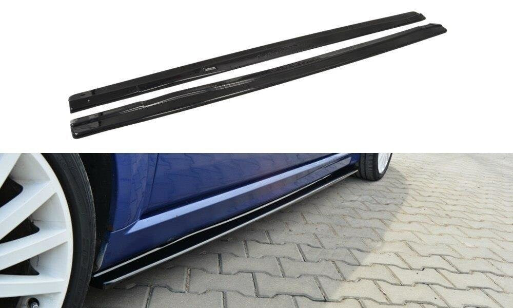 Seitenschweller Ansatz (Paar) passend für Ford Mondeo Mk3 ST220 schwarz Hochglanz
