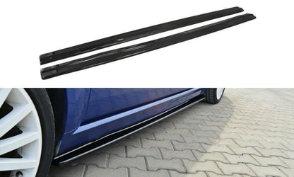 Seitenschweller Ansatz (Paar) passend für Ford Mondeo Mk3 ST220 schwarz Hochglanz
