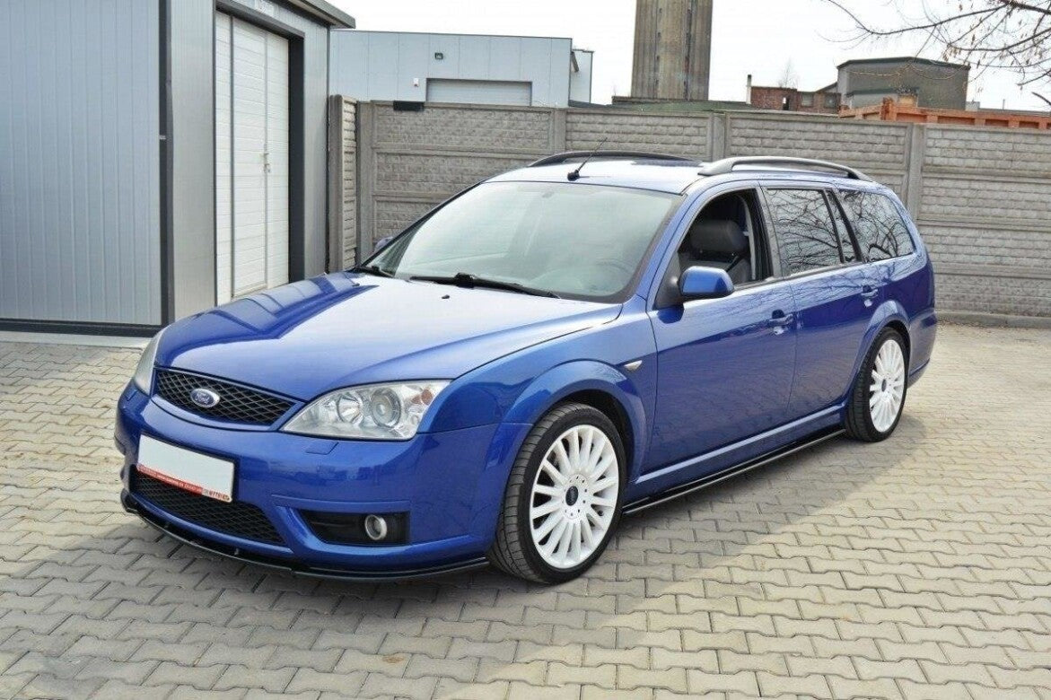 Seitenschweller Ansatz (Paar) passend für Ford Mondeo Mk3 ST220 schwarz Hochglanz