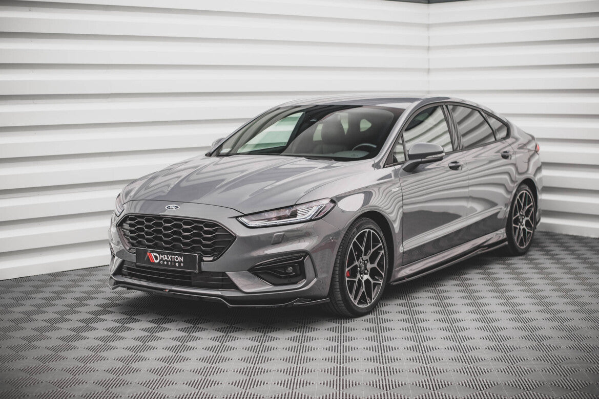 Seitenschweller Ansatz (Paar) passend für Ford Mondeo ST-Line Mk5 FL schwarz Hochglanz
