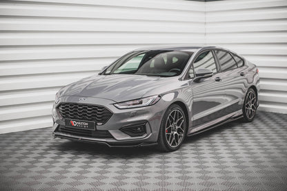 Seitenschweller Ansatz (Paar) passend für Ford Mondeo ST-Line Mk5 FL schwarz Hochglanz