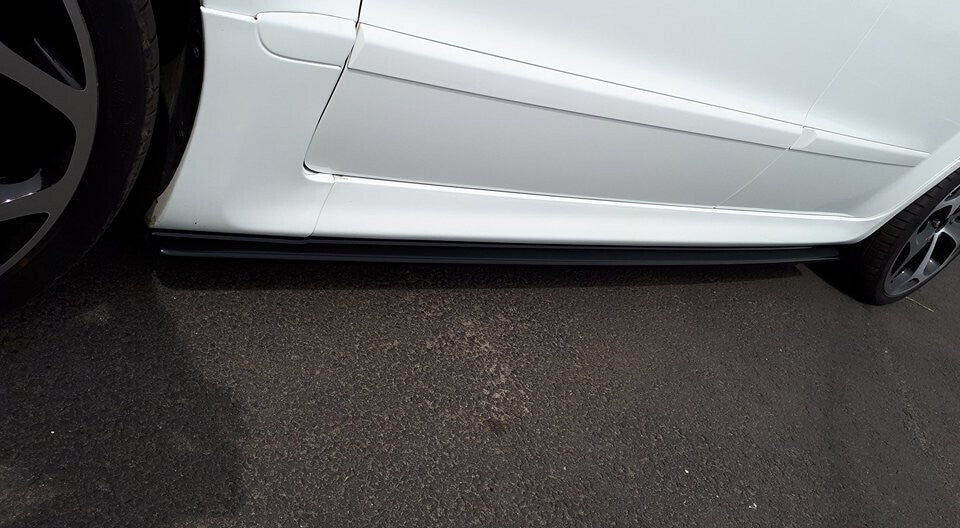 Seitenschweller Ansatz (Paar) passend für Ford S-Max Titanium Mk1 FL schwarz Hochglanz