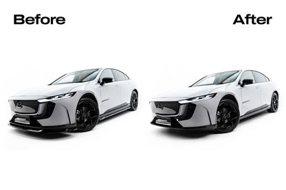 Seitenschweller Ansatz (Paar) passend für Mazda 6e Mk1 schwarz Hochglanz