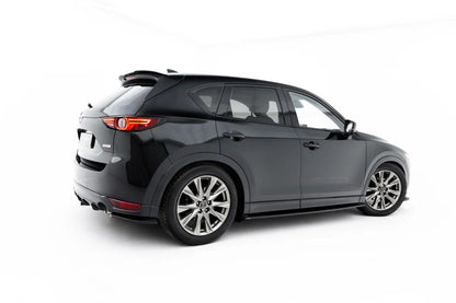 Seitenschweller Ansatz (Paar) passend für Mazda CX-5 Mk2  schwarz Hochglanz