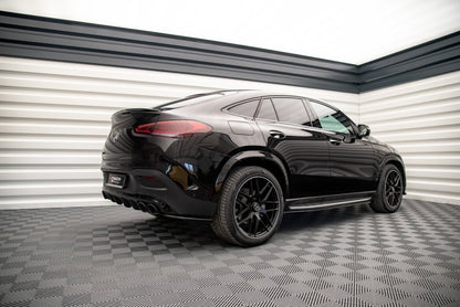 Seitenschweller Ansatz (Paar) passend für Mercedes-AMG / AMG-Line GLE Coupe C167 / C167 FL schwarz Hochglanz