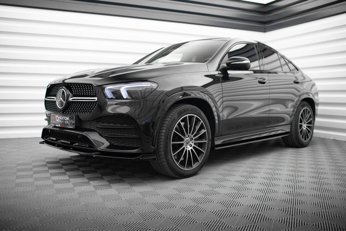Seitenschweller Ansatz (Paar) passend für Mercedes-AMG / AMG-Line GLE Coupe C167 / C167 FL schwarz Hochglanz