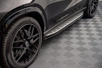 Seitenschweller Ansatz (Paar) passend für Mercedes-AMG / AMG-Line GLE Coupe C167 / C167 FL schwarz Hochglanz