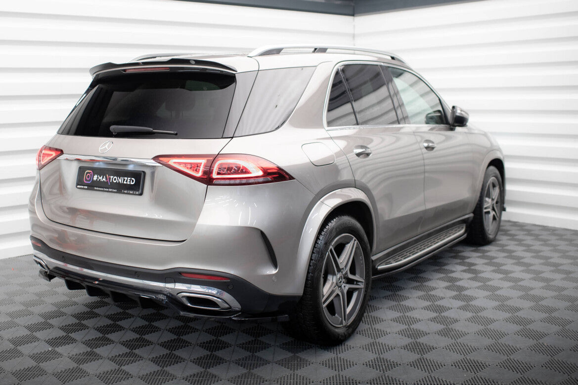 Seitenschweller Ansatz (Paar) passend für Mercedes-AMG / AMG-Line GLE SUV W167 / W167 FL schwarz Hochglanz