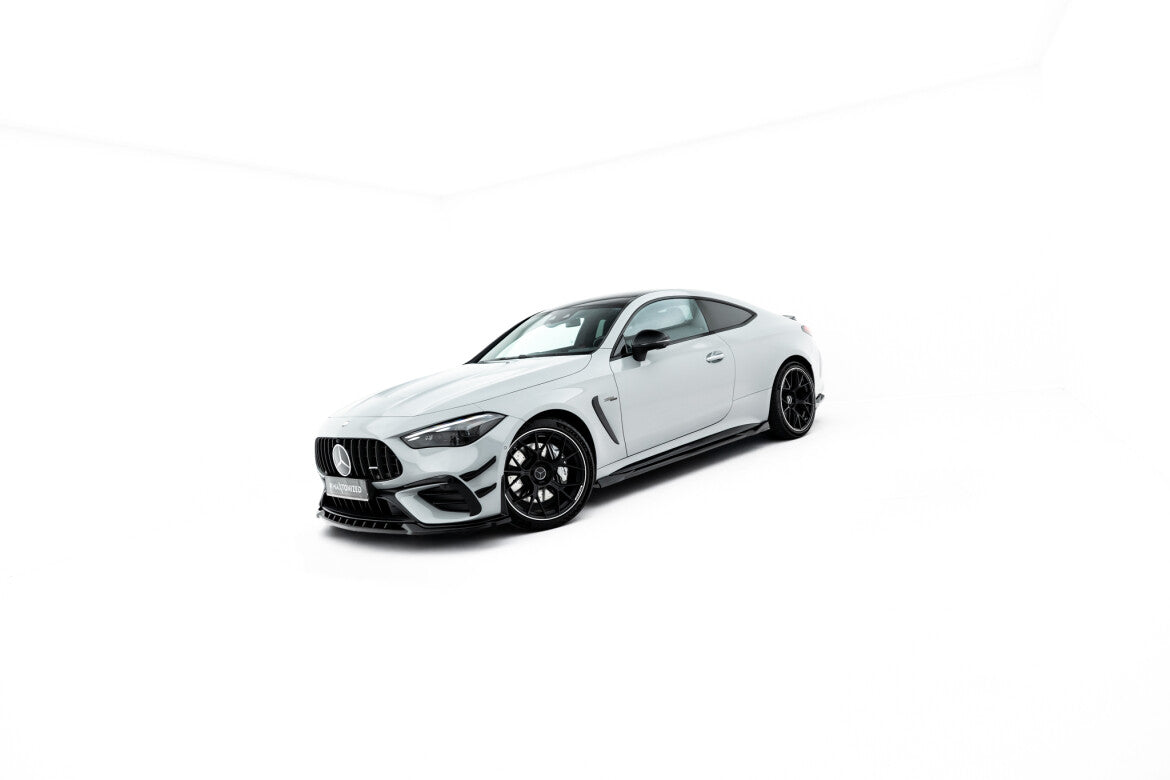 Seitenschweller Ansatz (Paar) passend für Mercedes-AMG CLE 53 Aero C236 schwarz Hochglanz