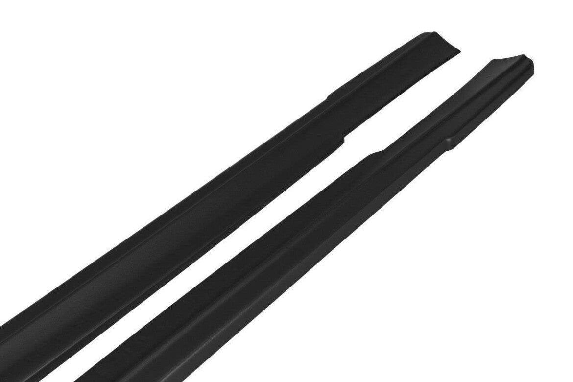 Seitenschweller Ansatz (Paar) passend für Mercedes -Benz E Coupe / Cabrio C207 FL / A207 Facelit schwarz Hochglanz