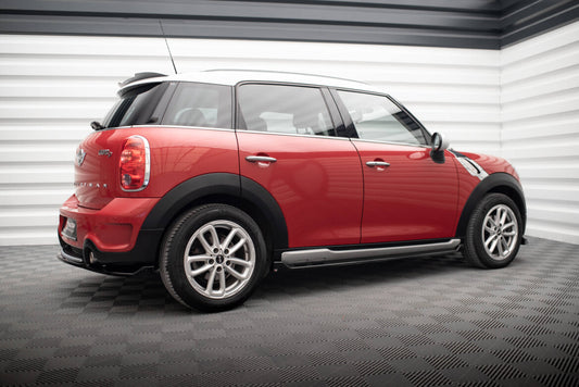 Seitenschweller Ansatz (Paar) passend für Mini Cooper Countryman R60 FL schwarz Hochglanz