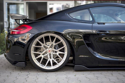 Seitenschweller Ansatz (Paar) passend für Porsche Cayman Mk2 981C