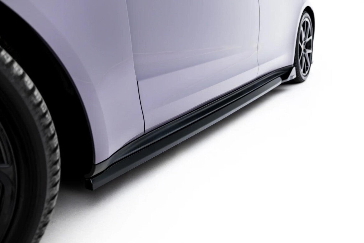Seitenschweller Ansatz (Paar) passend für Porsche Panamera 4 / 4S E-Hybrid / 4 E-Hybrid 972 schwarz Hochglanz
