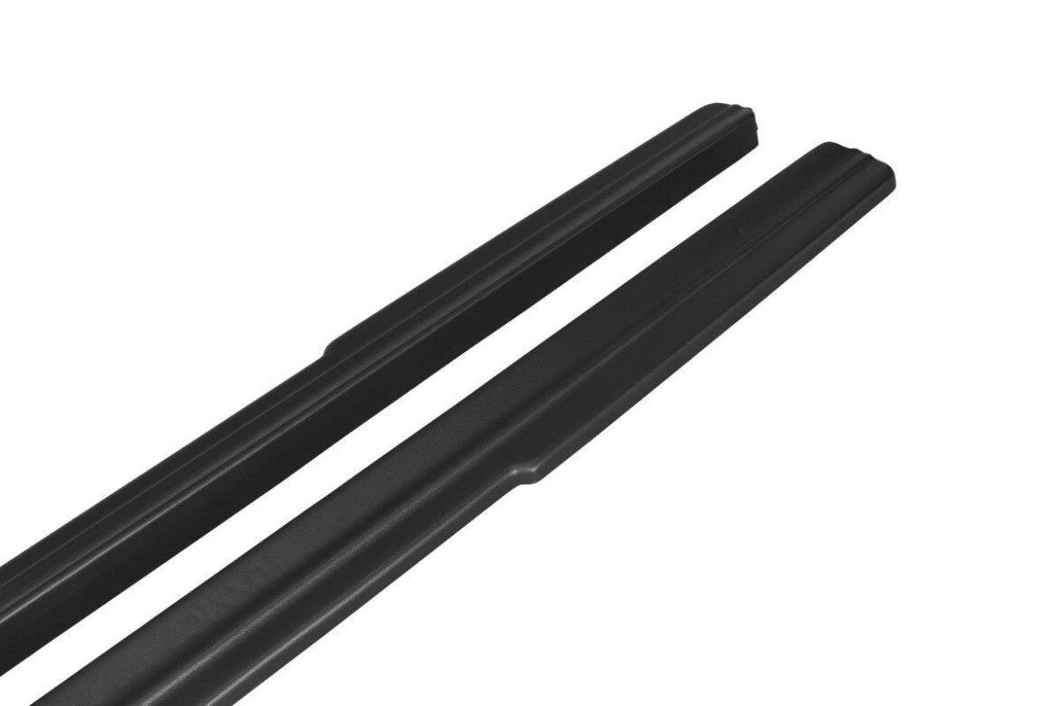 Seitenschweller Ansatz (Paar) passend für Skoda Rapid Carbon Look