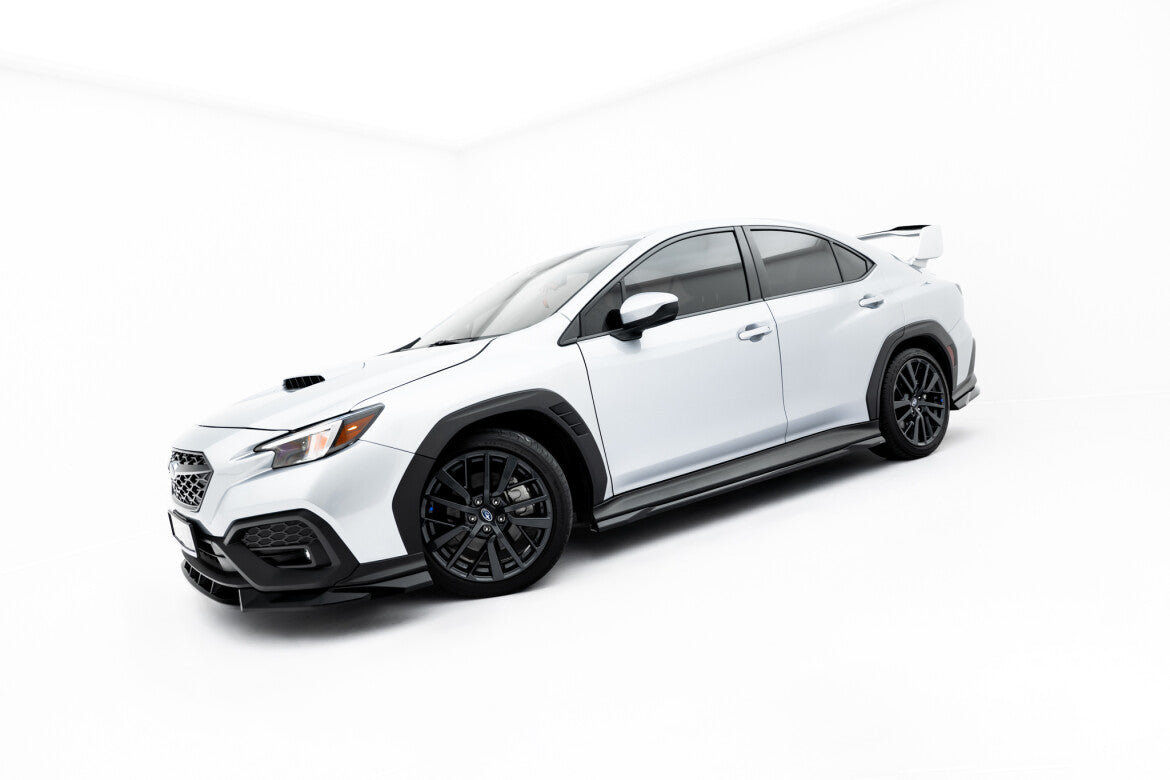 Seitenschweller Ansatz (Paar) passend für Subaru WRX STI Mk2 schwarz Hochglanz